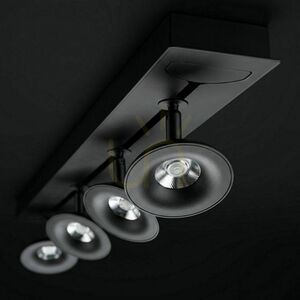 LED bodové svítidlo s.luce Santa Neo, černé, otočné, stmívatelné, 11 W, 4000 K 1 LED bodové svítidlo s.luce Santa Neo, černé, otočné, stmívatelné, 11 W, 4000 K small 1