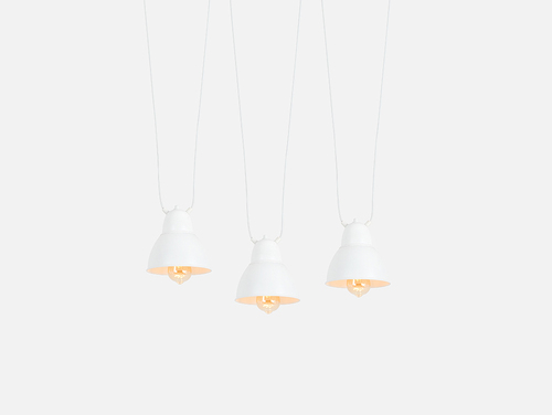 Kontrola Závěsná lampa COBEN HANGMAN FIX 3 - bílá