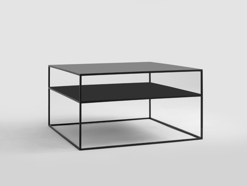 Kontrola Konferenční stolek CustomForm TENSIO 2 FLOOR METAL 80 černý