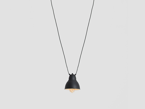 Kontrola Závěsná lampa COBEN HANGMAN 1 - černá
