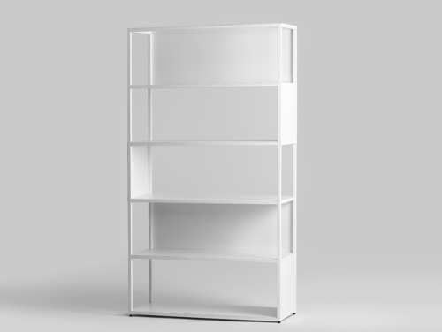 Kontrola Knižnice HYLLER SIDE METAL 100x180