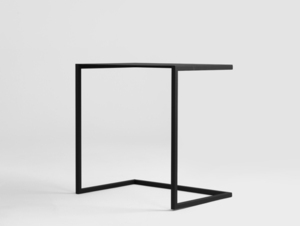 Odkládací stolek CustomForm LUPE METAL 60 – černý RAL 9005 small 3