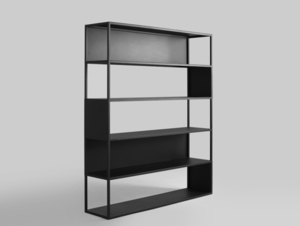 Knižnice HYLLER SIDE METAL 150x180 small 0