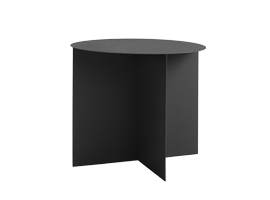Kulatý konferenční stolek CustomForm OLI METAL 50 černý small 5