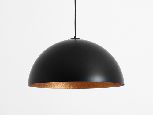 Kontrola Závěsná lampa LORD 50 - měď-černá
