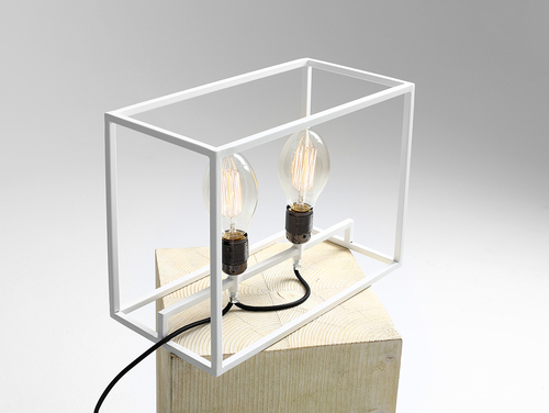 Kontrola Stolní lampa CustomForm Metric Table bílá RAL 9003 2×E27 40 cm