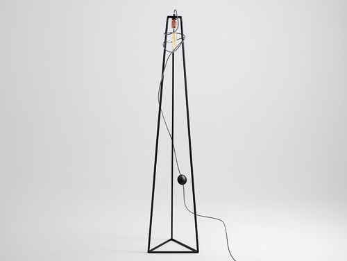 Kontrola Stojací lampa CustomForm TRIMETRIC FLOOR černá RAL 9005 E27 150 cm