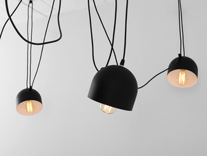 Závěsná lampa POPO 6 - černá small 3