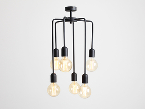Závěsná lampa VANWERK TALL - černá small 3