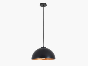 Závěsná lampa LORD 35 - měď-černá small 0