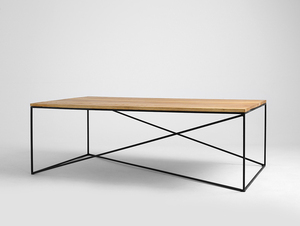 Konferenční stolek MEMO SOLID WOOD 140 small 3