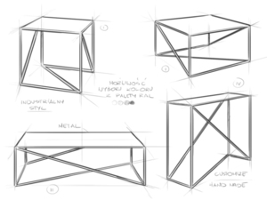 Konzola CustomForm MEMO METAL 100, ocel, červená RAL 3020, 100 × 30 × 75 cm small 5
