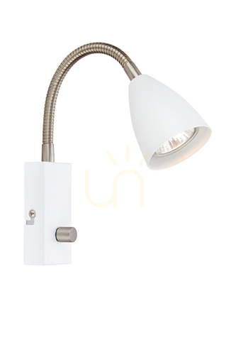 Kontrola Nástěnné světlo Markslojd CIRO 107410 bílé kovové 1x7W LED