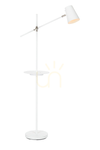 Podlahová lampa Markslojd Linear bílá kovová 144 cm USB 107308 small 0