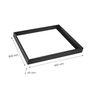 Rám na povrch Algine Line 600 X600 černý 5 Rám na povrch Algine Line 600 X600 černý small 5