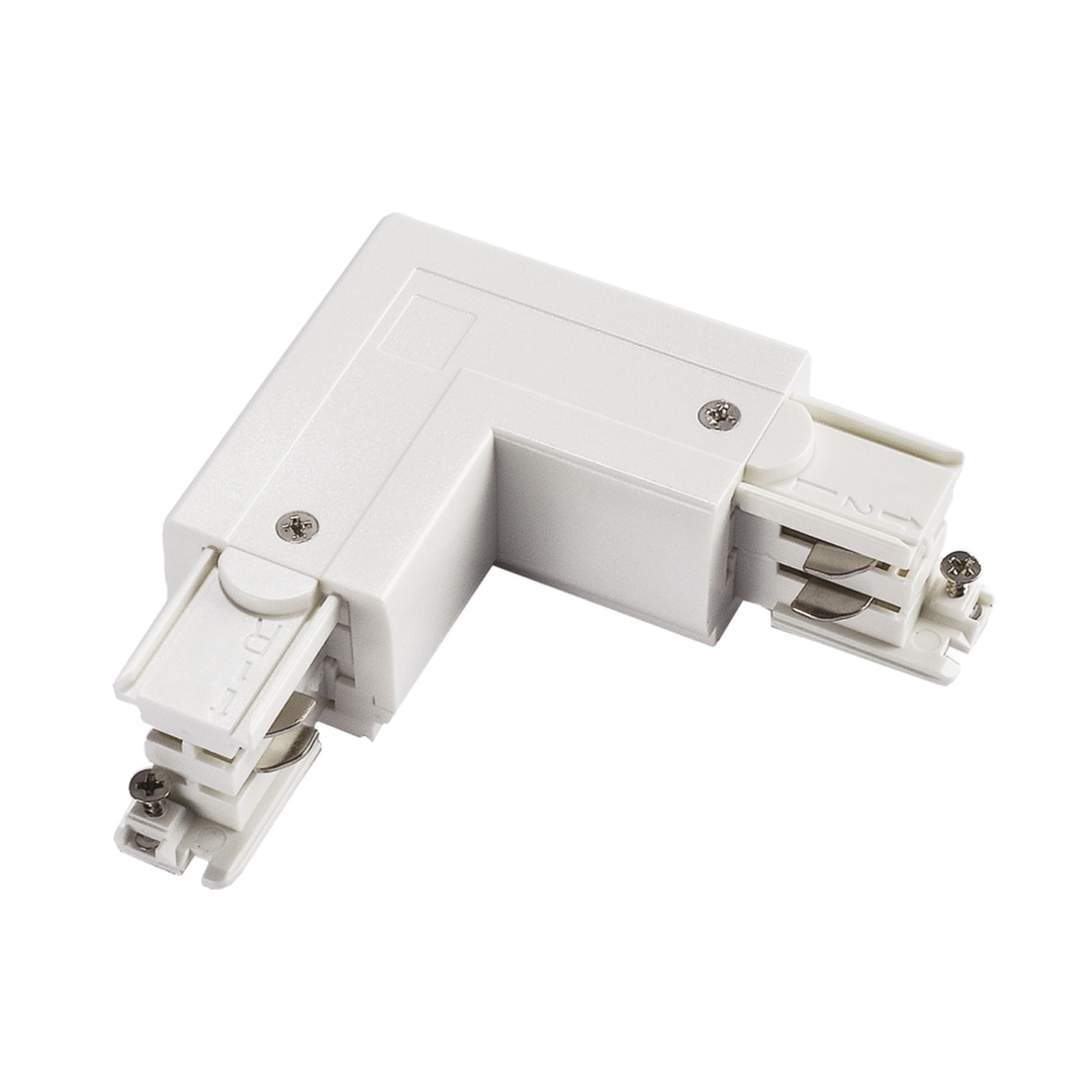 Kontrola Úhlový L konektor 3F stopa vpravo, White Spectrum LR Úhlový L konektor 3F stopa vpravo, White Spectrum LR