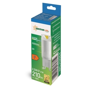 Led G9 230 V 3 W Cw keramické spektrum 1 Led G9 230 V 3 W Cw keramické spektrum small 1