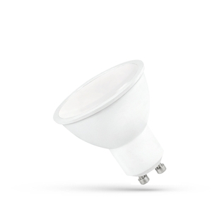 LED žárovka GU10 230V 6w Smd NW s mléčně bílým sklem. small 0