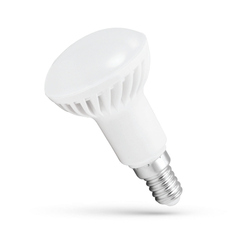 Kontrola Led žárovka R-50 E-14 230v 6w teplá barva