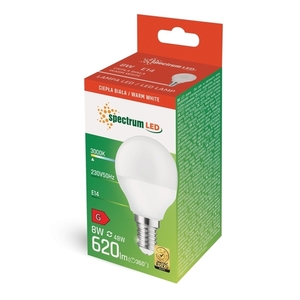 LED koule E14 230 V 8 W Ww Spektrum small 1