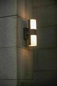 Venkovní nástěnné svítidlo Lutec CYRA 5198101118 LED 16,1W 3000K IP54 antracit 24,5 cm small 2