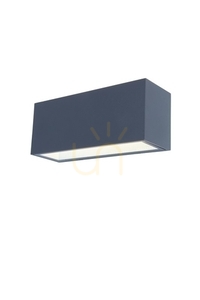 Venkovní nástěnné svítidlo Lutec GEMINI LED 42W 3300 lm 4000K antracit 5189104118 small 0