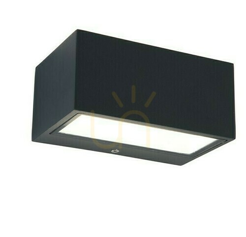 Kontrola Venkovní nástěnné svítidlo Lutec GEMINI 5189102118 antracit LED 11W IP54