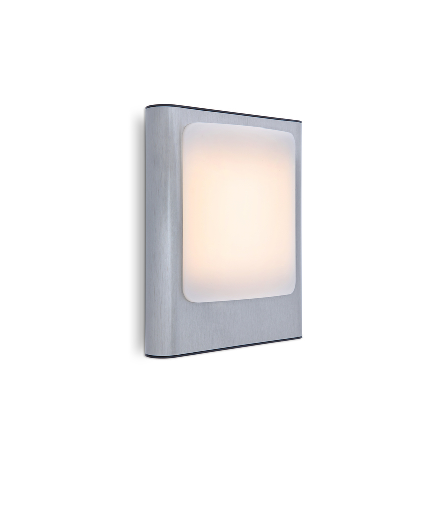 Kontrola Venkovní nástěnné svítidlo Lutec FACE LED 13W nerezová ocel 3000K IP44 Venkovní nástěnné svítidlo Lutec FACE LED 13W nerezová ocel 3000K IP44