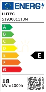 Venkovní nástěnné svítidlo Lutec QUBO 5193001118 antracitové LED 15 W 1300 lm 3000 K small 1