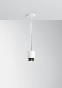 Závěsná lampa Fabbian Claque F43 13W 10cm - bílá - F43 A01 01 small 0