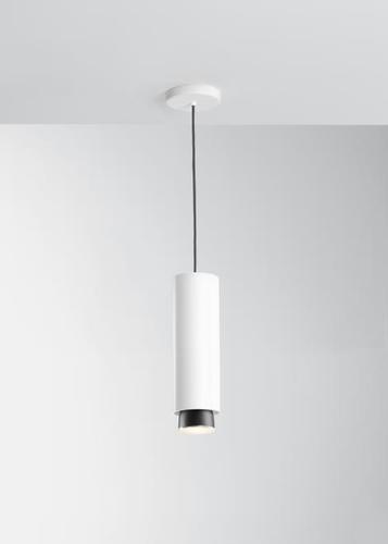 Kontrola Závěsná lampa Fabbian Claque F43 20W 30cm - bílá - F43 A06 01