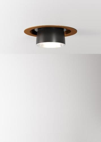Kontrola Fabbian Claque F43 20W zapuštěné světlo - bronz - F43 F02 76