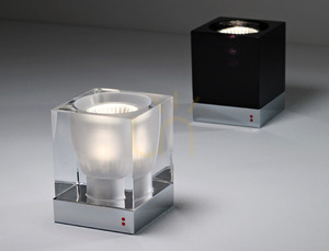 Stolní lampa Fabbian Cubetto - Transparent - D28 B03 00 small 1
