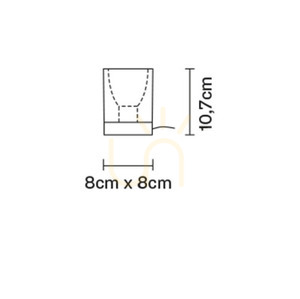 Stolní lampa Fabbian Cubetto - Transparent - D28 B03 00 small 3