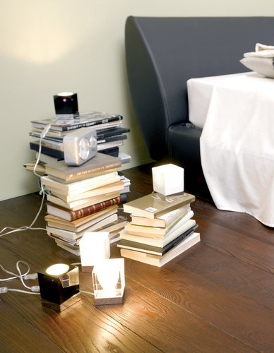 Kontrola Stolní lampa Fabbian Cubetto - černá - D28 B03 02