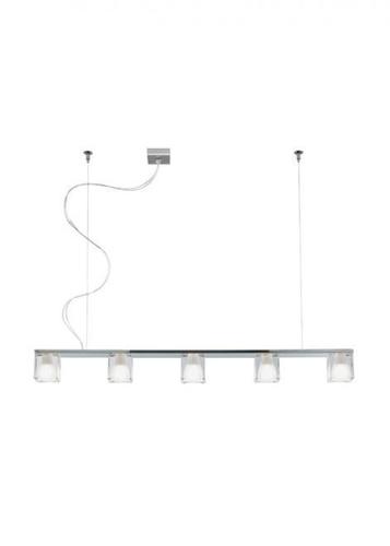 Kontrola Závěsné svítidlo Fabbian Cubetto - Transparent - D28 A05 00