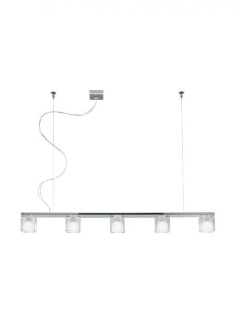 Kontrola Závěsné svítidlo Fabbian Cubetto - Transparent - D28 A05 00 Závěsné svítidlo Fabbian Cubetto - Transparent - D28 A05 00