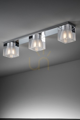 Kontrola Fabbian Cubetto Plafond - Transparentní - D28 E04 00