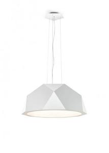 Závěsná lampa Fabbian Crio D81 8W 115cm - bílá - D81 A13 01 small 1