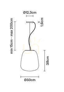 Závěsná lampa Fabbian Lumi F07 17W 33cm - F07 A35 01 5 Závěsná lampa Fabbian Lumi F07 17W 33cm - F07 A35 01 small 5