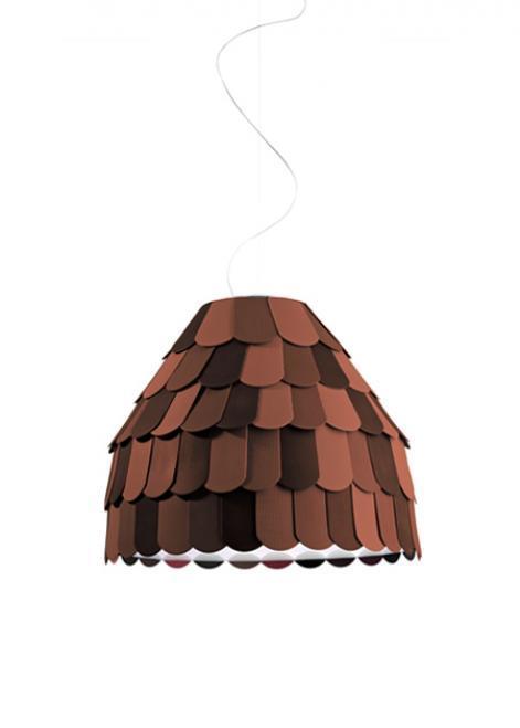 Kontrola Závěsná lampa Fabbian Roofer F12 57cm - oranžová - F12 A01 32 Závěsná lampa Fabbian Roofer F12 57cm - oranžová - F12 A01 32