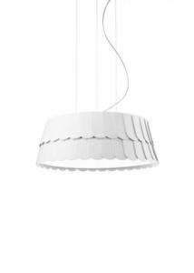 Závěsná lampa Fabbian Roofer F12 13W 59cm - bílá - F12 A05 01 small 0