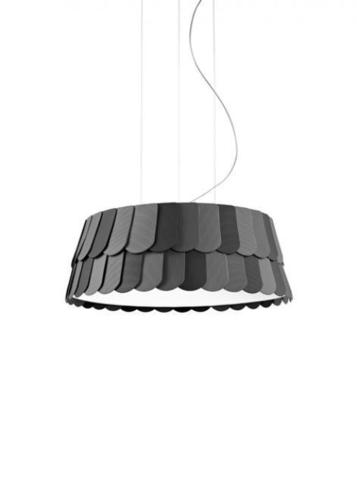 Kontrola Závěsná lampa Fabbian Roofer F12 59cm - antracit - F12 A05 21