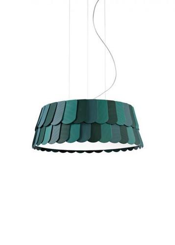 Kontrola Závěsná lampa Fabbian Roofer F12 59cm - Zelená - F12 A05 43