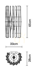Nástěnná lampa Fabbian Stick F23 - F23 D02 69 small 3