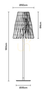 Fabbian Stick F23 Cono stojací lampa - F23 C06 69 2 Fabbian Stick F23 Cono stojací lampa - F23 C06 69 small 2