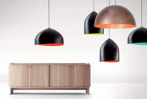 Závěsná lampa Fabbian Oru F25 80cm - měď - F25 A08 41 small 1
