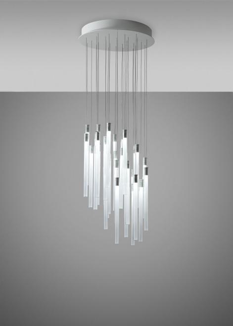 Kontrola Závěsná lampa Fabbian Multispot F32 49cm - 30 - Chrome - F32 A05 00 Závěsná lampa Fabbian Multispot F32 49cm - 30 - Chrome - F32 A05 00