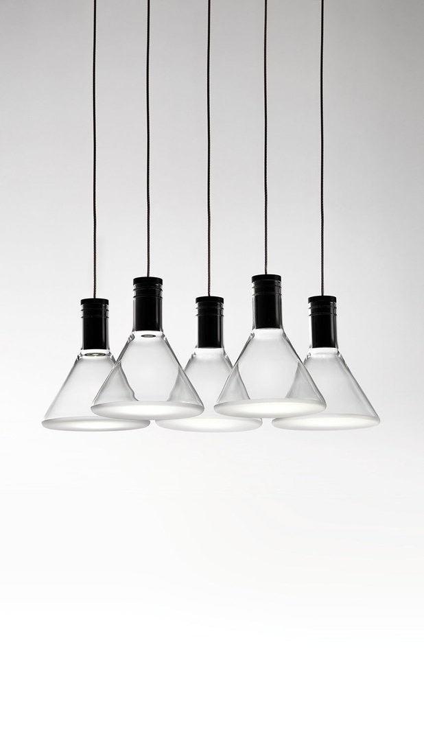 Pohled Závěsná lampa Fabbian Multispot F32 30x15cm - 5 - Chrom - F32 A07 00 Závěsná lampa Fabbian Multispot F32 30x15cm - 5 - Chrom - F32 A07 00
