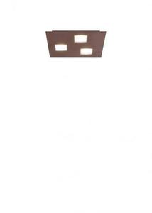 Svítidlo pro stropní osvětlení Fabbian Quarter F38 5W 30x30cm - Bronz - F38 G09 14 small 0